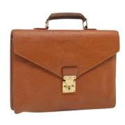 Louis Vuitton Vintage Pre-owned Laeder handvskor Brown, Dam