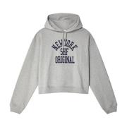 SKY High Farm Original Hoodie Stickad med Framficka Gray, Herr