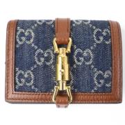 Gucci Vintage Pre-owned Canvas plnbcker Blue, Dam