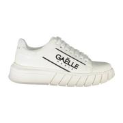 Gaëlle Paris Sportiga vita sneakers med kontrastdetaljer White, Dam