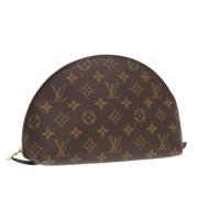 Louis Vuitton Vintage Pre-owned Canvas necessrer Brown, Dam