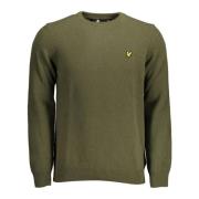 Lyle & Scott Grön Herrtröja Långärmad Green, Herr