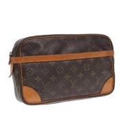 Louis Vuitton Vintage Pre-owned Canvas kuvertvskor Brown, Dam