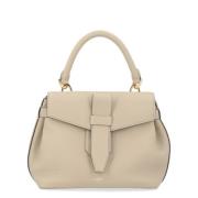 Lancel Charlie Greige Axelväska Beige, Dam