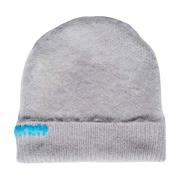 Bonsai Mohair Beanie Hat i Grå Gray, Herr