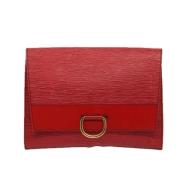 Louis Vuitton Vintage Pre-owned Laeder kuvertvskor Red, Dam