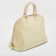 Louis Vuitton Vintage Pre-owned Laeder louis-vuitton-vskor White, Dam