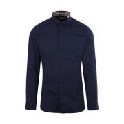 Burberry Navy Sherfield Skjorta Blue, Herr