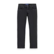 Scotch & Soda Raka bomullsjeans i Core Zee-stil Black, Herr