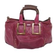 Chloé Pre-owned Pre-owned Laeder handvskor Pink, Dam