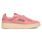 Autry Vintage Läder Sneakers Pink, Dam