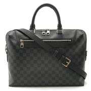 Louis Vuitton Vintage Pre-owned Canvas portfljer Black, Herr