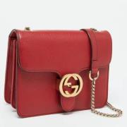 Gucci Vintage Pre-owned Laeder gucci-vskor Red, Dam