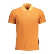 Gant Orange Pikétröja med korta ärmar Orange, Herr