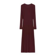 Max Mara Weekend Eletta Maxi Klänning Red, Dam