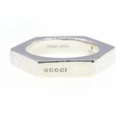 Gucci Vintage Pre-owned Silver ringar Gray, Dam