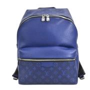 Louis Vuitton Vintage Pre-owned Canvas ryggsckar Blue, Herr