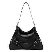 Givenchy Medium Axelväska Vouyou Black, Dam