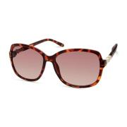 Guess Brun Resin Solglasögon med Kategori 3 Brown, Dam