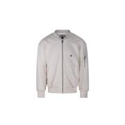 A Paper Kid Cargo Fleece Bomber med dragsko Beige, Herr