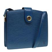 Louis Vuitton Vintage Pre-owned Laeder louis-vuitton-vskor Blue, Dam