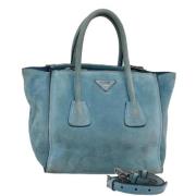 Prada Vintage Pre-owned Mocka prada-vskor Blue, Dam