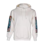 Bastille Herrhoodie med framficka White, Herr