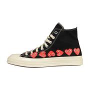 Comme des Garçons Play Heart Low Top Sneakers Black, Herr