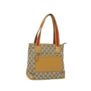 Gucci Vintage Pre-owned Canvas handvskor Beige, Dam