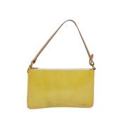 Louis Vuitton Vintage Pre-owned Tyg louis-vuitton-vskor Yellow, Dam