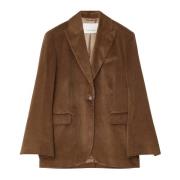 dagmar Corduroy Blazer Brown, Dam