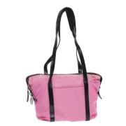 Prada Vintage Pre-owned Nylon prada-vskor Pink, Dam