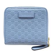 Gucci Vintage Pre-owned Laeder plnbcker Blue, Dam