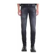 Antony Morato Svarta Tapered Byxor Modern Stil Black, Herr