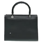 Gucci Vintage Pre-owned Laeder gucci-vskor Black, Dam