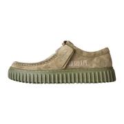 Clarks Dragon Low Verde Skor Green, Herr