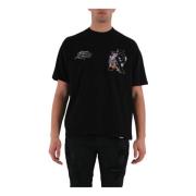 Represent Bomullsoversized T-shirt med tryck Black, Herr