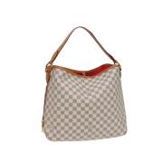 Louis Vuitton Vintage Pre-owned Canvas louis-vuitton-vskor Beige, Dam