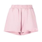 Ksubi Rosa Bomull Avslappnad Passform Shorts Pink, Dam