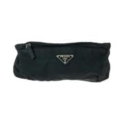 Prada Vintage Pre-owned Canvas prada-vskor Black, Dam