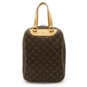 Louis Vuitton Vintage Pre-owned Canvas handvskor Brown, Dam