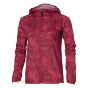 Asics Fujitrail Pack Jacket Red, Dam