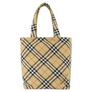 Burberry Plast handvskor Beige, Dam