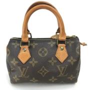 Louis Vuitton Vintage Pre-owned Tyg louis-vuitton-vskor Brown, Dam