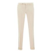 Briglia Off White Chinos Slim Fit Model White, Herr