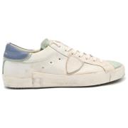 Philippe Model Vintage Mixage Låg Topp Sneakers Beige, Herr