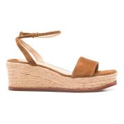 Ralph Lauren Leona sandaler Brown, Dam