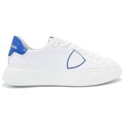 Philippe Model Vintage Temple Low Sneakers i Blanc Bluette White, Herr