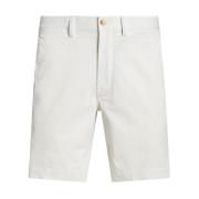 Polo Ralph Lauren Vita 8-tums Stretch Straight Fit Chino Shorts White,...