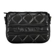 Valentino by Mario Valentino Svart Axelväska med Justerbar Rem Black, ...